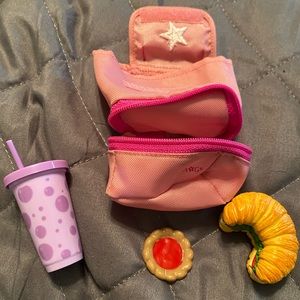 American Girl lunch set